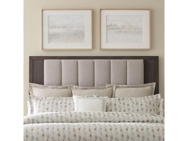 Modern Edge King Uph Panel Headboard Bed Parts Bed Parts