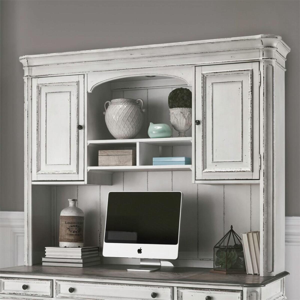 dd7a18dddf5e72271095b43da2133a81 Jr Executive Credenza Hutch - Image 1