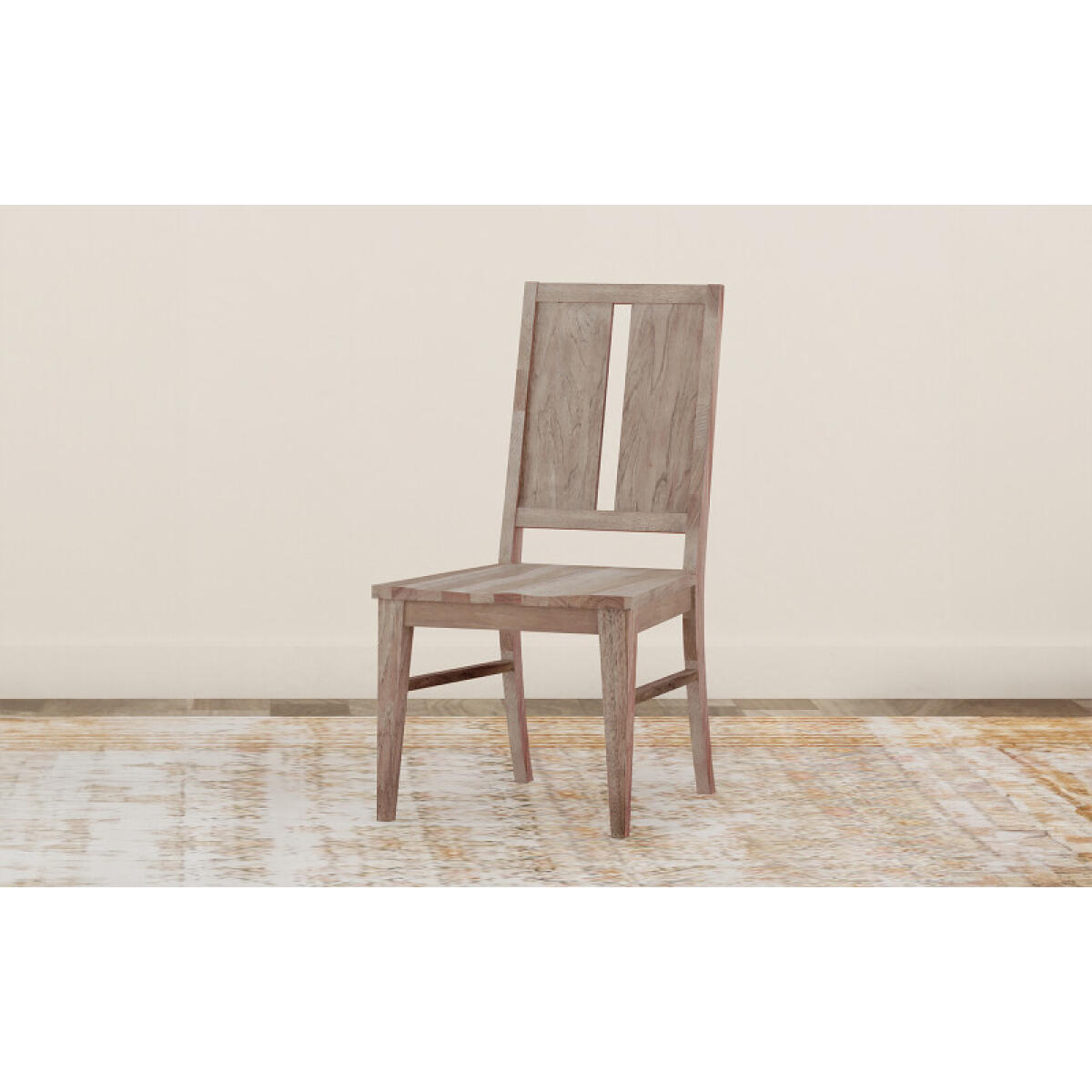 dd8af2007e9e7041245621f0df7ca9ac Causal Loft Panel Back Wood Seat Chair - CAURH280K - Image 1
