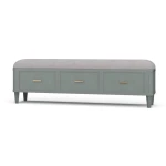 Lexington Bench W/ Rattan