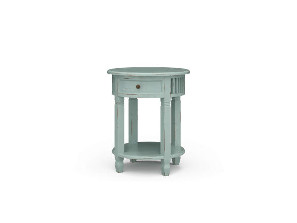 Hollister Side Table Chairside Tables Blue