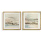 So Golden Framed Prints, S/2