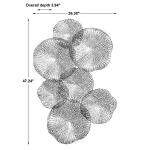 Ripley Metal Wall Decor, Pewter - Image 7