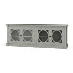 Fiona 4 Door Buffet W/ Glass Shelves