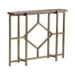 Bengal Manor Crazy Cut Iron Console Table Accent Furniture Crestview 3