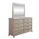 King Panel Bed, Dresser & Mirror, Night Stand - Image 4