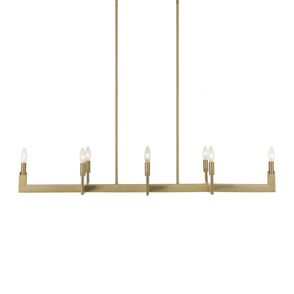 de00522f8fa7d7b0a6aa3ff5c3eb6ebf Cordoba, 8 Lt Linear Chandelier - Image 1