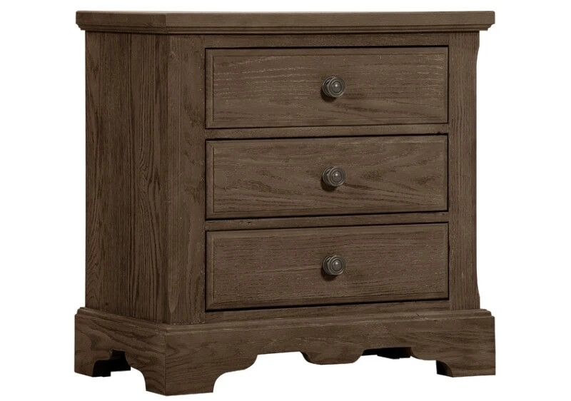 de24eec221a49aa0e481690899c97581 Heritage Night Stand - 3 Drawer - 112-227 - Image 1