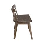 Midland Falls Spindle Back Bench (RTA) Chairs & Benches Brown 16