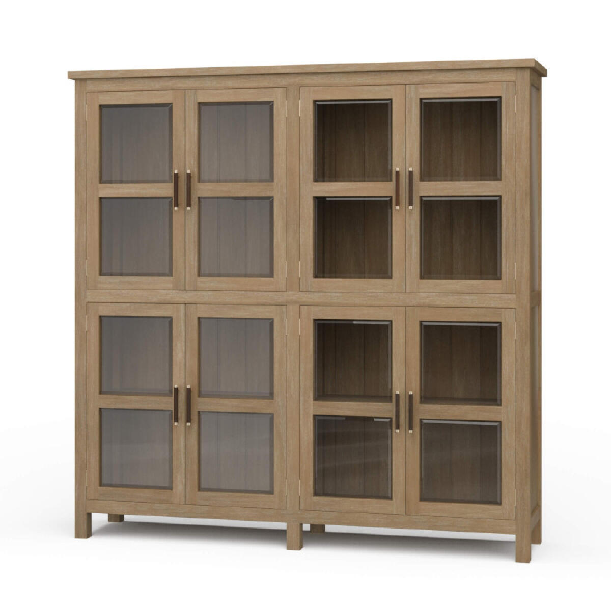 deab797a382d85c1ae45a2040d1a9f04 Madrone 8 Door Display Cabinet - Image 1
