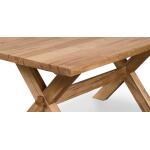 Crossbuck Dining Table with Extendable Leaves - Image 9