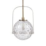 Mimas, 1 Lt Pendant Lighting Brass 20