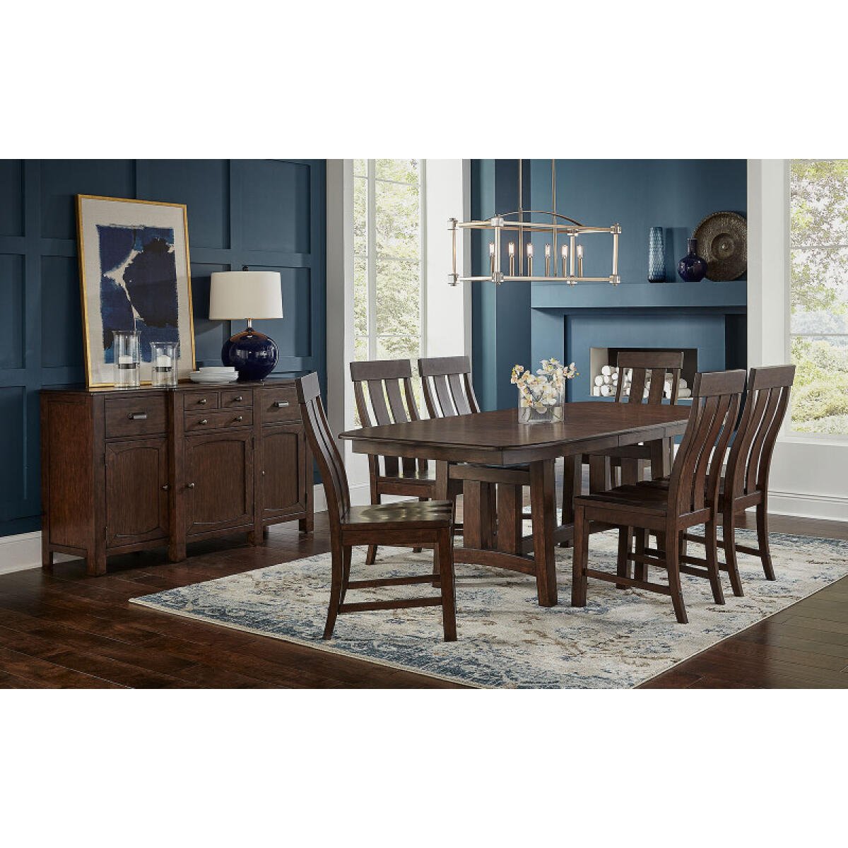 Henderson Trestle Table – HDNMB6310 Dining Tables A-America 2 Henderson Trestle Table – HDNMB6310 Dining Tables A-America 2