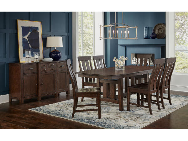 Henderson Trestle Table – HDNMB6310 Dining Tables A-America