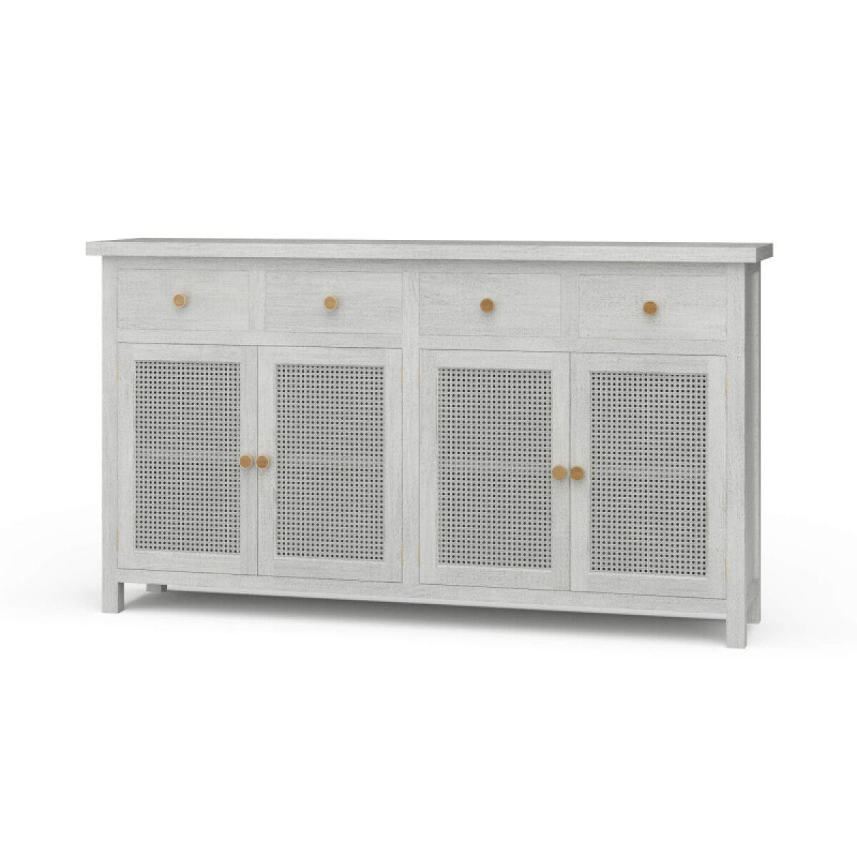 df00ddc9647ede326b8787f7310a8a50 Aldren Rattan Sideboard - Image 1