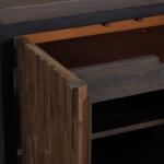 Harvest Home Door Server Dining Storage Brown 25