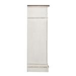 Abbey Park 5 Drawer Chest Chests Antique White & Weathered Brown 17