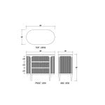 Regent 3 Drawer Dresser - Image 7