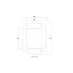 Rodeo Mirror W/ Raffia Mirrors Bramble 20