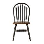 Carolina Crossing Windsor Side Chair- Black Chairs & Benches Black 12