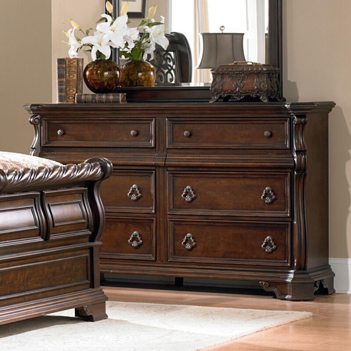 Arbor Place 8 Drawer Double Dresser Dressers Brown 2 Arbor Place 8 Drawer Double Dresser Dressers Brown 2