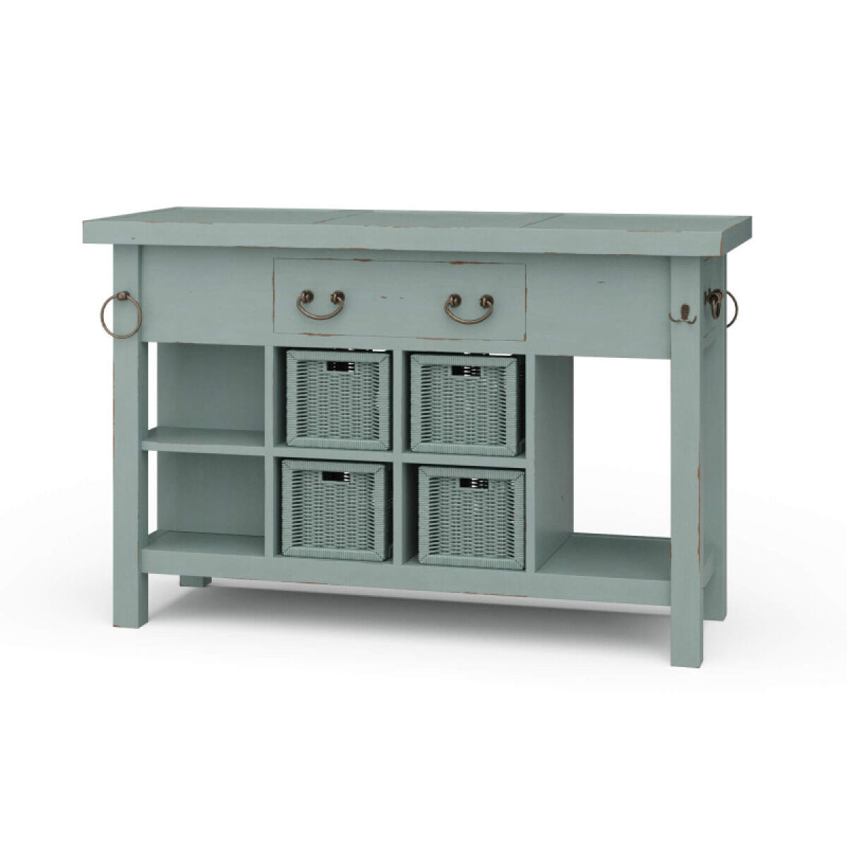 Umbria Kitchen Island Small Dining Tables Blue 2 Umbria Kitchen Island Small Dining Tables Blue 2