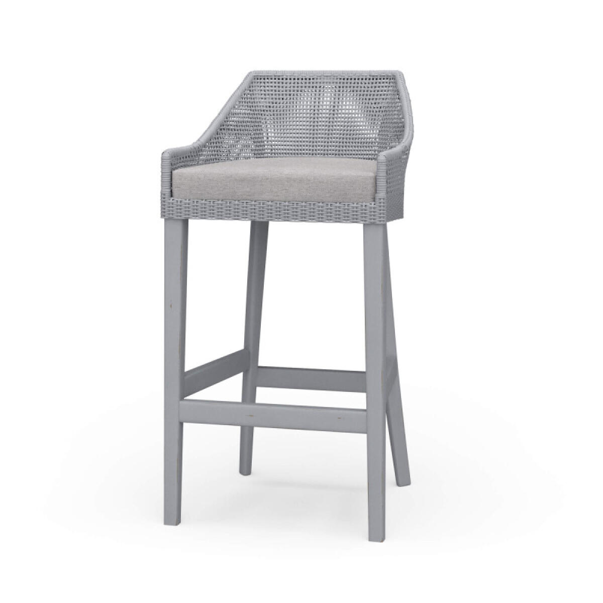 e023189568b724dfae73a7ef1a736d7b Savanah Rattan Barstool W/ Seat Cushion - Image 1