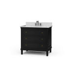 Hayward Single Vanity W/ Sink & Marble Top