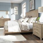 Brentwood King California Panel Bed, Dresser & Mirror, Night Stand - Image 3