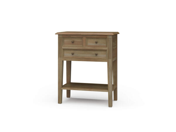 Eton 3 Drawer Side Table Chairside Tables Bramble