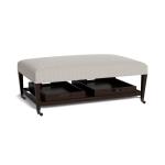 Kara Ottoman with Trays and Casters Ottomans & Poufs Bassett Furniture 7