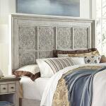 King Decorative Panel Headboard