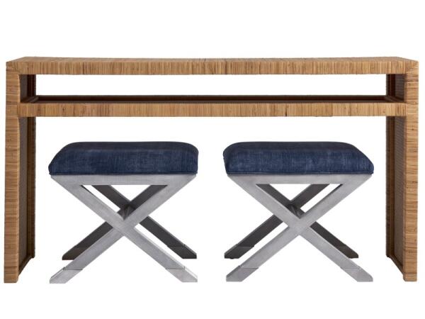 Escape-Coastal Living Home Collection Long Key Console Table Console Tables Brown 11