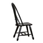 Treasures Sheaf Back Side Chair – Black Chairs & Benches Brown 19