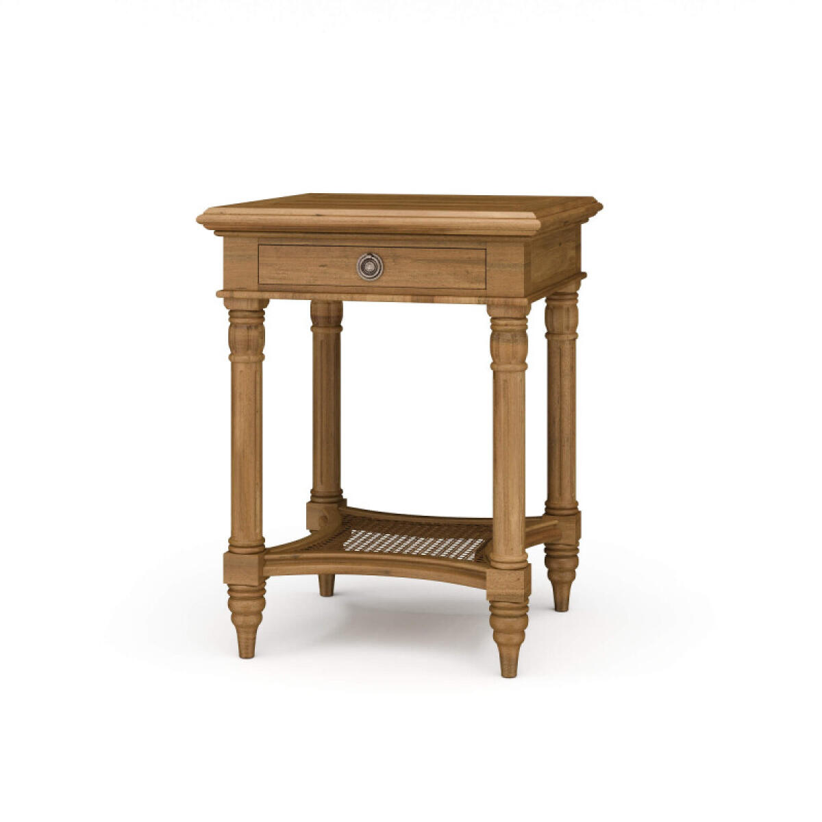 e0add7bcc43f9dc5c37260a65e370f23 Montego Square End Table W/ Drawer - Image 1