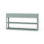 Corte Open Console Table W/ 2 Drawers