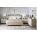 Complete Upholstered Bed King 6/6