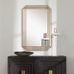 Amherst Mirror, Gold - Image 4