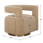Grounded Swivel Chair - Image 11