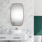 Canillo Mirror, Gold - Image 4