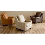 Magnificent Motion Leather Slope Arm Power Wall Recliner - Image 5