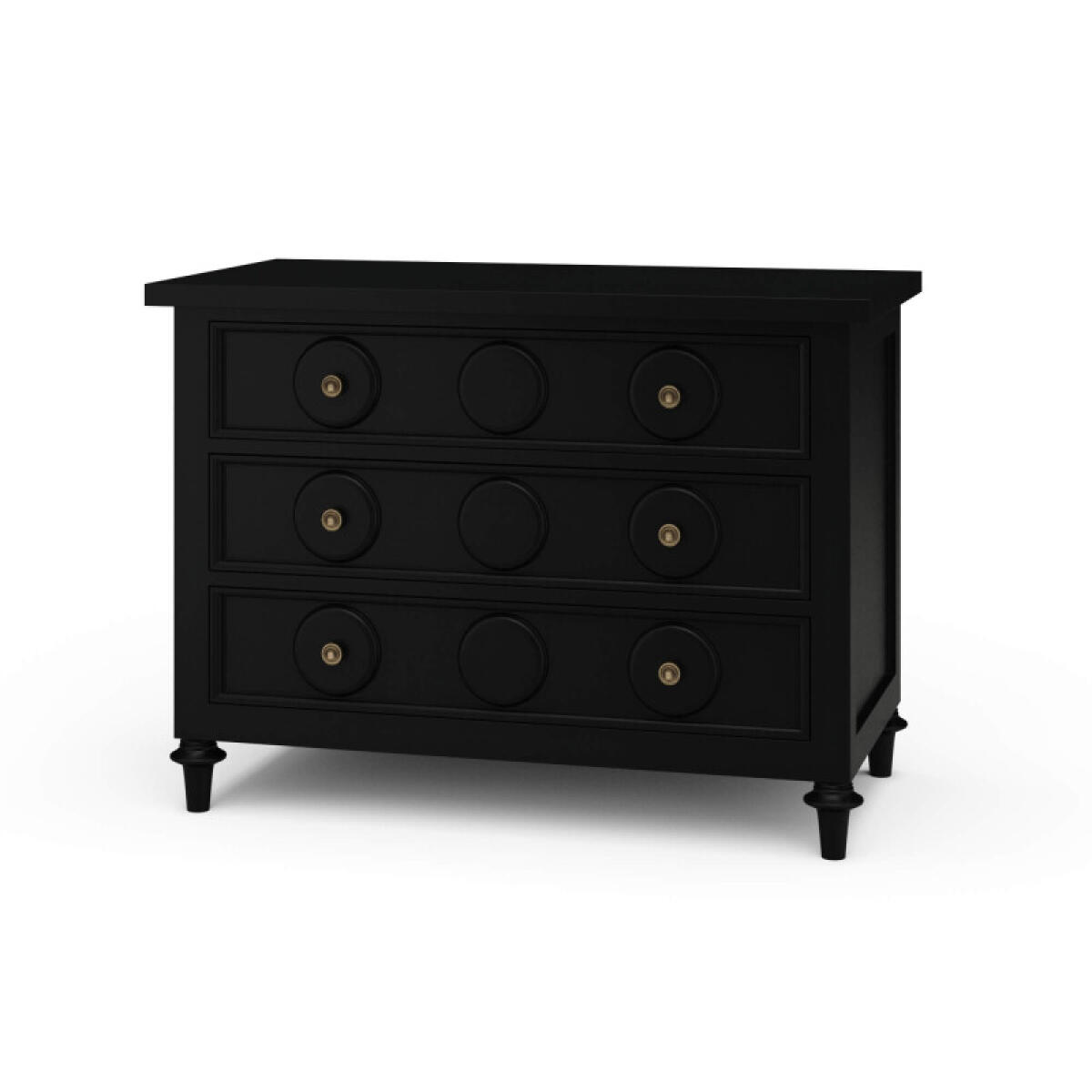 e1a91787f4d7cecfe4c74c044c174d0f Laguna 3 Drawer Bedside Table - Image 1