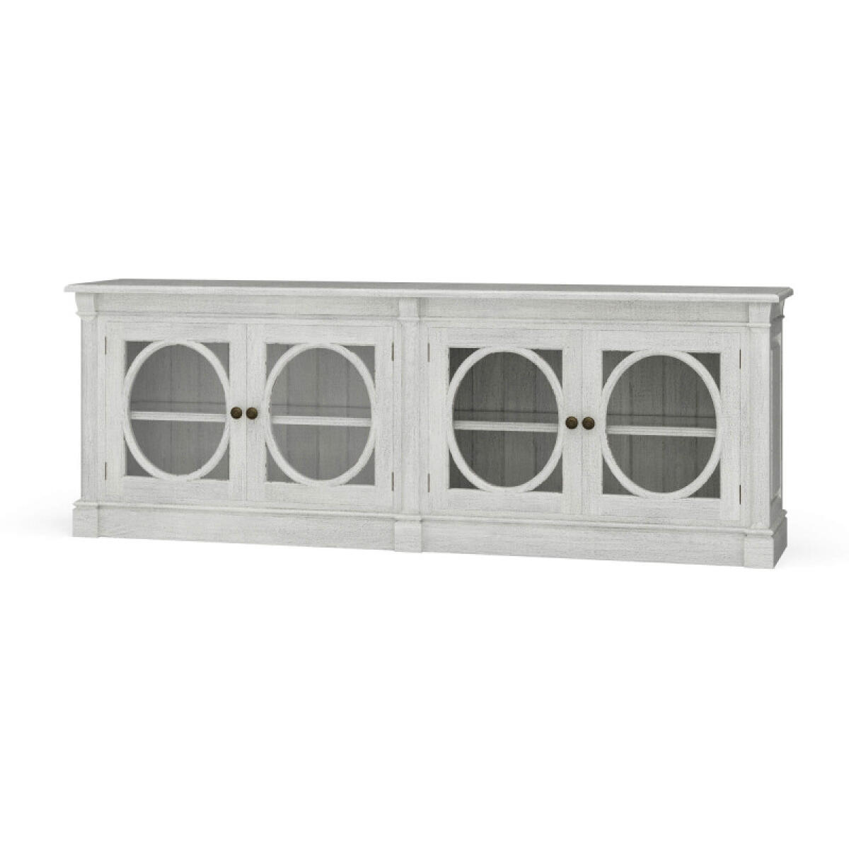 e1aa80ce2236a5292e71b55f34a470ca Fiona 4 Door Buffet W/ Glass Shelves - Image 1