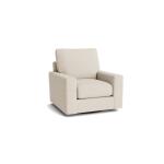 True Custom™ True CustomÂ® Large Track Arm Swivel Chair Chairs Bassett Furniture 10
