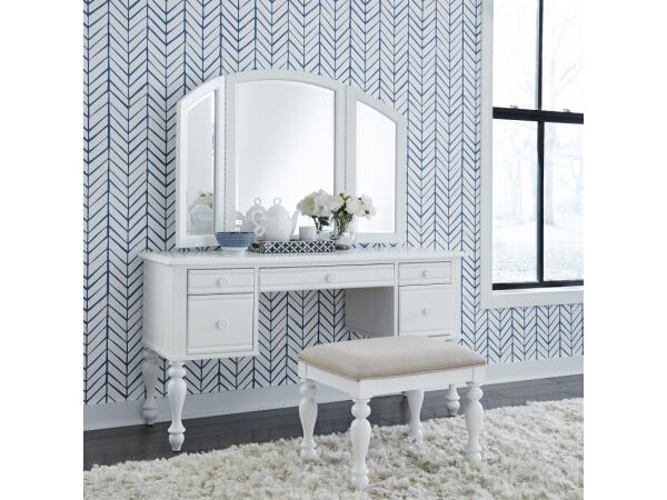 Summer House I 3 Piece Vanity Set Accent Furniture Accent Furniture