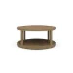 Cohan Coffee Table Small W/ Wood Shelf - Image 6