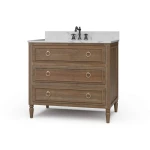 Cholet Single Vanity W/ Sink & Marble Top