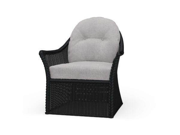 Nantucket Rattan Chair Chairs Black
