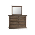Carlisle LANDSCAPE MIRROR Bedroom Mirrors Brown 15