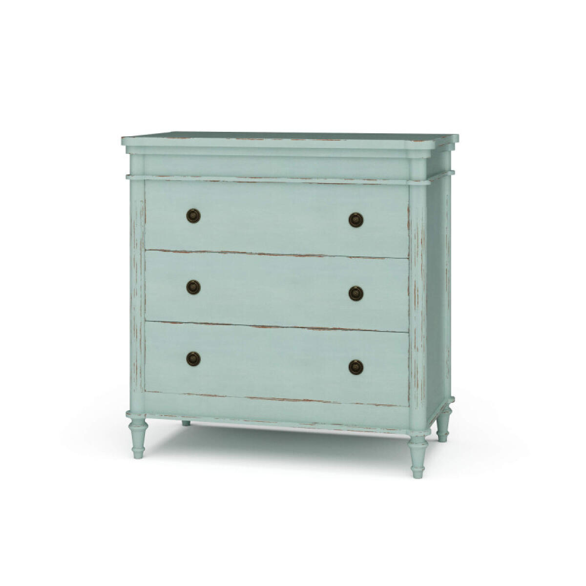 e2321f1f0fcbf36c184e1c1d96294352 Kelly 3 Drawer Bedside Table - Image 1